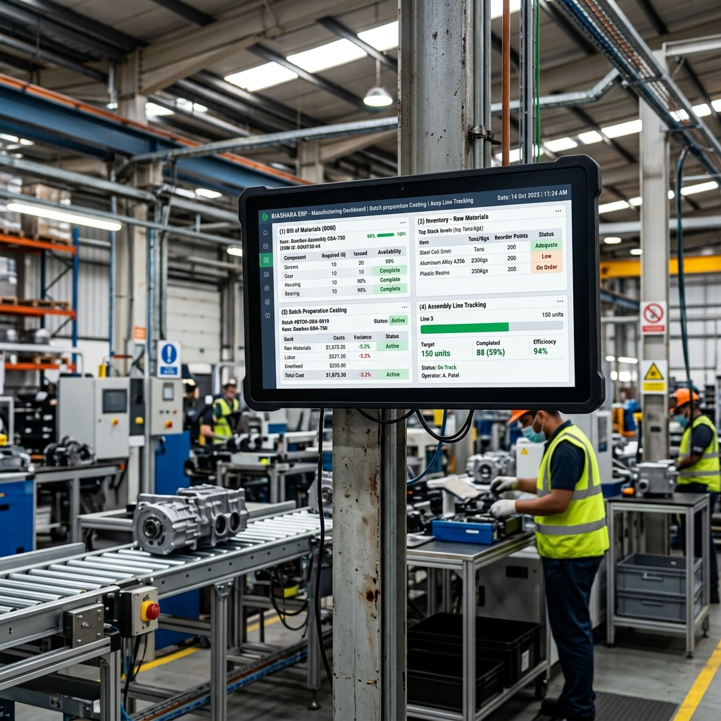 Manufacturing & Production ERP Solution